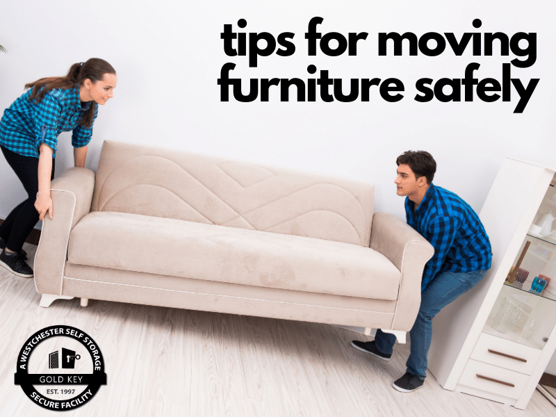 tips for moving furniture Katonah Mini Self Storage
