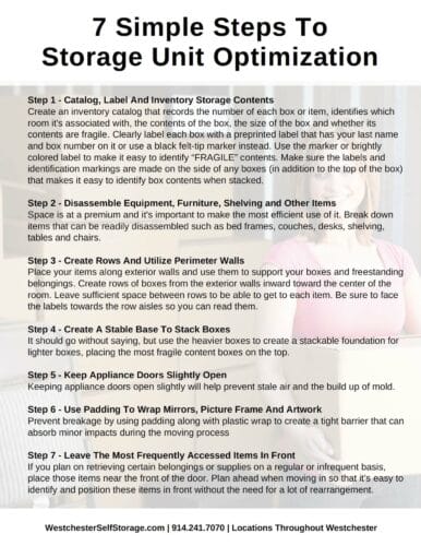 Tarrytown Self Storage - 7 steps